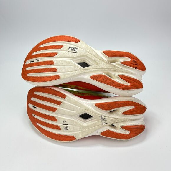 Deckers X Lab Yellow Orange Ombre Athletic Running Shoes Sneaker Women Size 8 - Picture 8 of 9